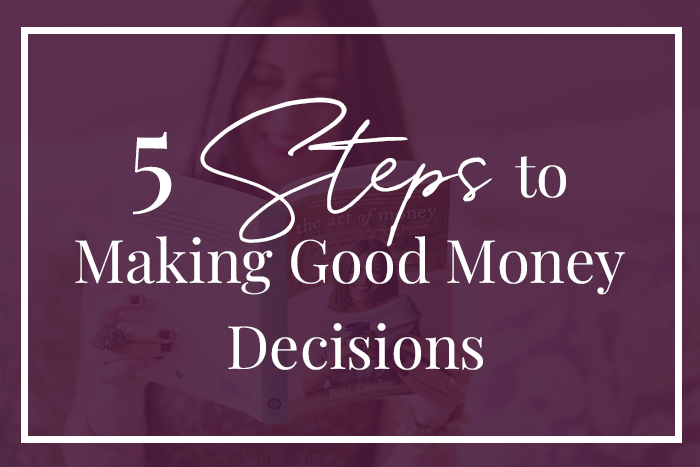 making good money decisions