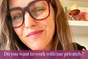 Private financial therapy sessions - do you want to work privately with me