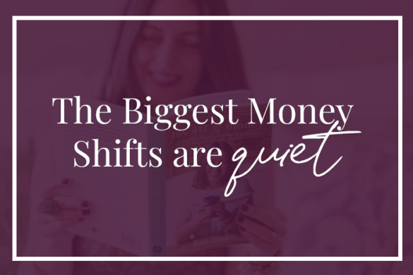 the biggest money shifts are quiet