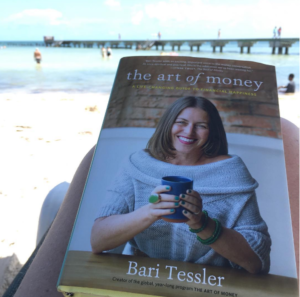Catherine Pistone - Book on the beach in Key West