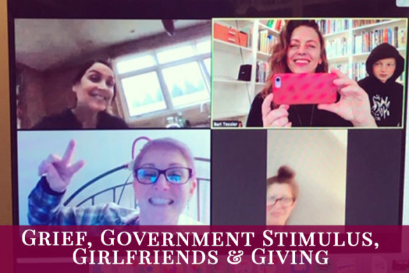 Grief Government Stimulus Girlfriends Rectangle