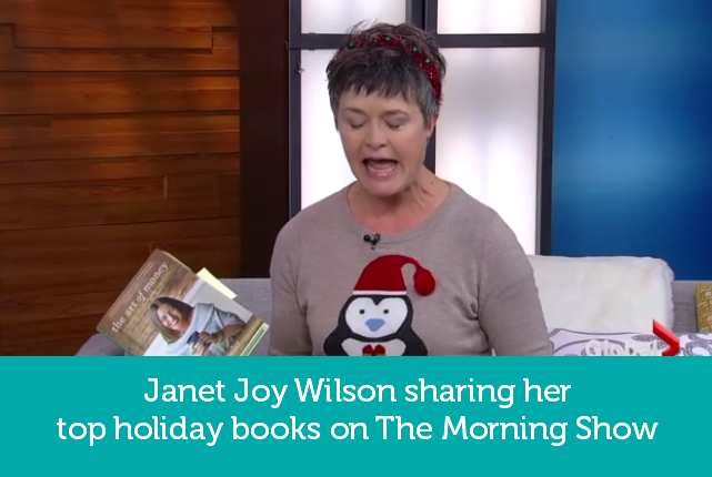 Janet Joy Wilson Art of Money Book on The Morning Show