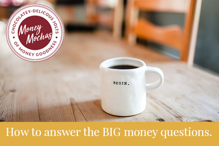 Big money questions