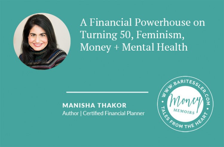 A financial powerhouse on turning 50, feminism, money + mental health.